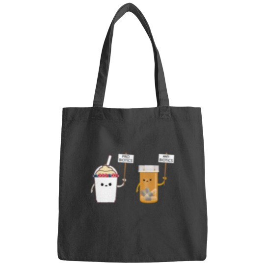 Discover Probiotic - Antibiotic Sciences Themed Bags