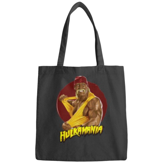 Discover Hulk Hogan art Bags
