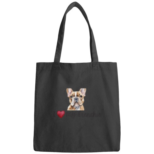 Discover I love my Frenchie Active Bags