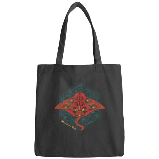 Discover Hawaiian Manta Ray Ocean Design Bags