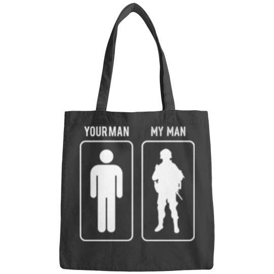 Discover Your Man My Man Military Patriotss And Veteran 4409 Bags