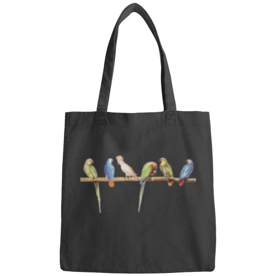 Discover Perch of Parrots Bags