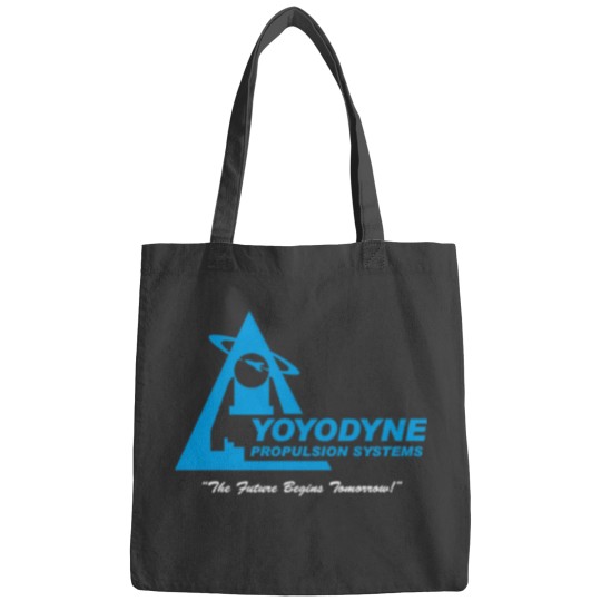Discover Yoyodyne Propulsion Systems (white text) Bags