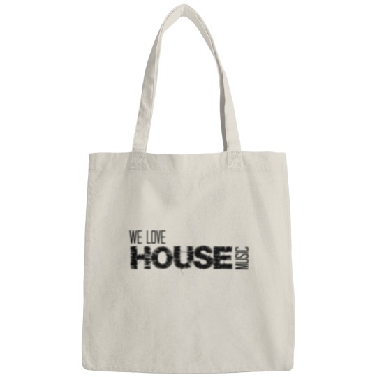 Discover We Love House Music Active Bags
