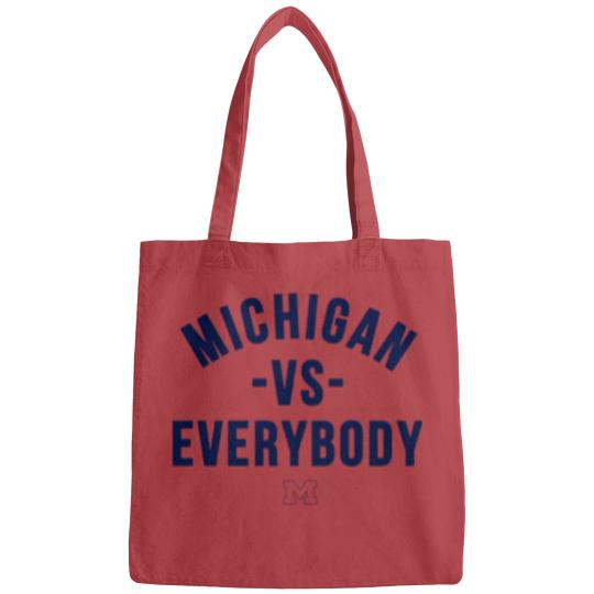 Discover Michigan Vs Everybody Bags, Wolverines Football Fan Gear, College Team Bags