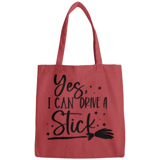 Discover I drive Stick Bags, Halloween Bags, Cute Halloween Bags