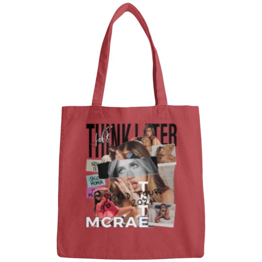 Discover Tate Mcrae Bags, Think Later World Tour 2024 Bags