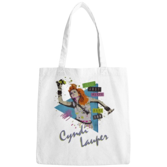 Discover Vintage Cyndi Lauper Girls Just Wanna Have Fun Bags 80S Music Bags