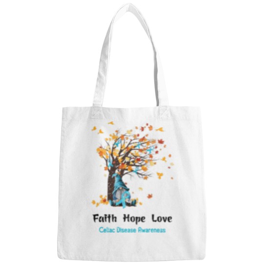 Discover Celiac Disease Awareness Faith Hope Love Bags