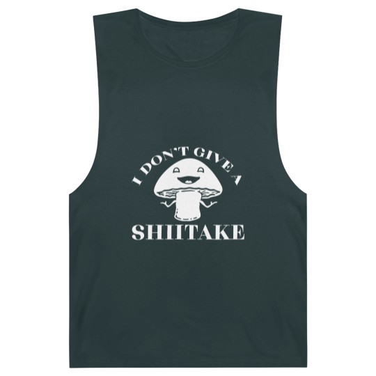Discover I Dont Give A Shiitake Funny Joke Adult Barnard Tanks