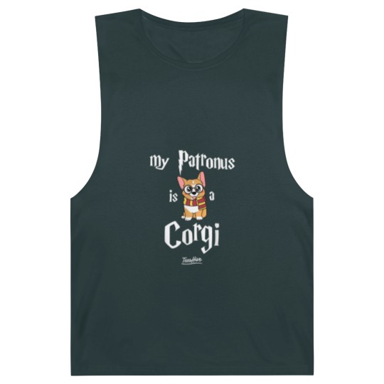 Discover My Patronus Is A Corgi Funny Corgi Novelty Cute C Barnard Tanks