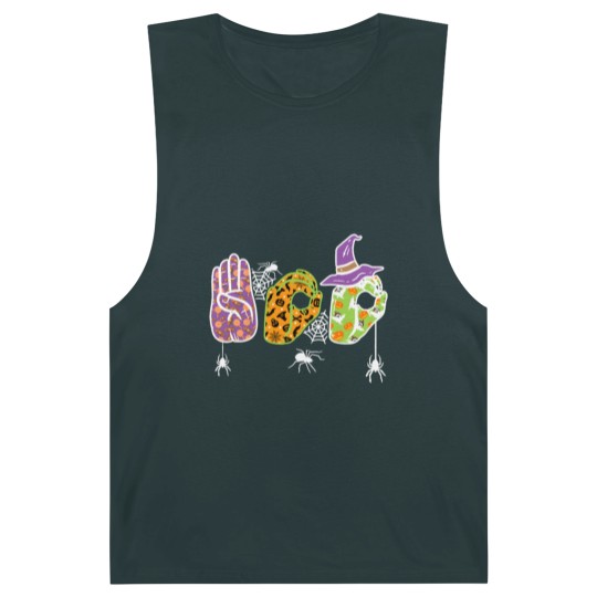 Discover Boo American Sign Language Pride ASL Halloween Barnard Tanks