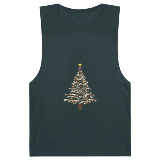 Discover Guns Christmas Tree -Camo Print Xmas  Barnard Tanks