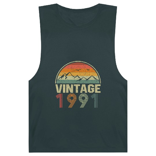 Discover Classic 30th Birthday Gift Idea Vintage 1991 Barnard Tanks