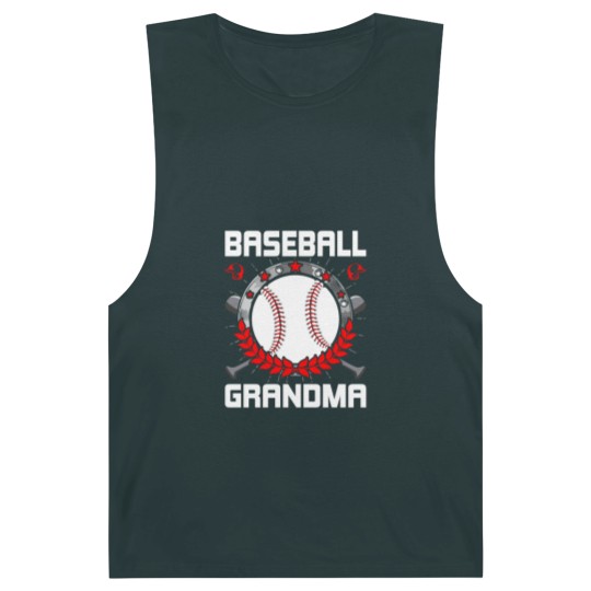 Discover Baseball Grandma Baseball Lover Barnard Tanks