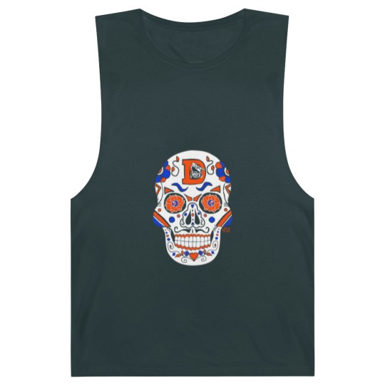 Discover America's Finest Apparel Denver Sugar Skull - Men's Barnard Tanks