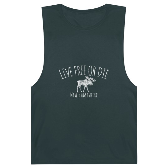 Discover Live Free or Die New Hampshire Barnard Tanks
