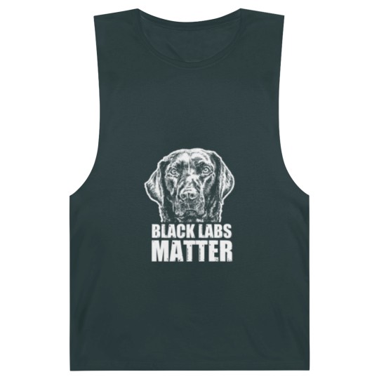 Discover Black Labs Matter Funny Dog Animal Lover Barnard Tanks