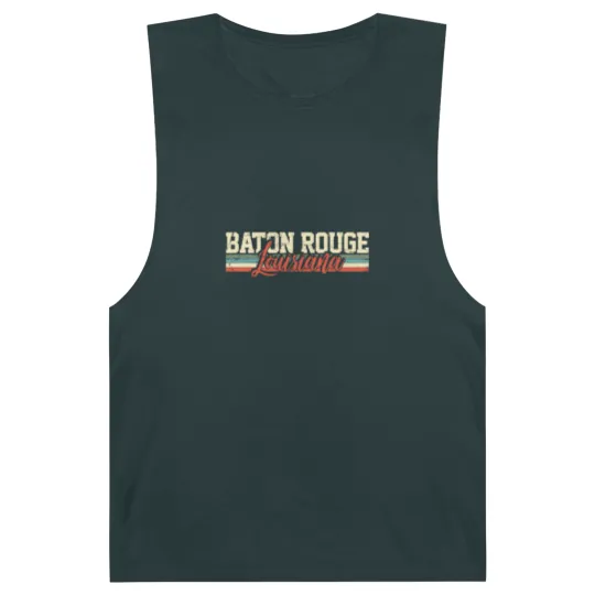 Discover Baton Rouge Louisiana Vintage Gift Barnard Tanks