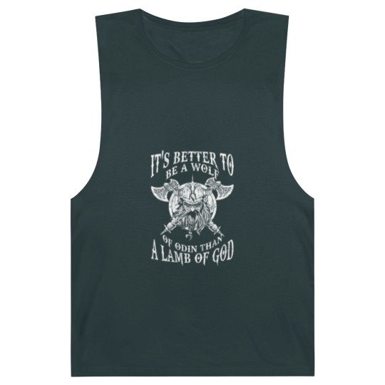 Discover Be a wolf of Odin - Better than a lamb of God Barnard Tanks