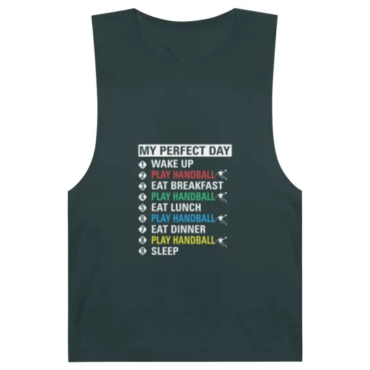 Discover My Perfect Day Play Handball Barnard Tanks Cool Player Gift Barnard Tanks