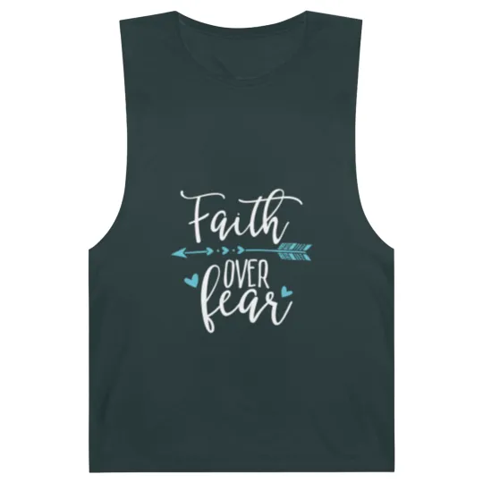 Discover Faith Over Fear - Faith Over Fear Apparel Barnard Tanks