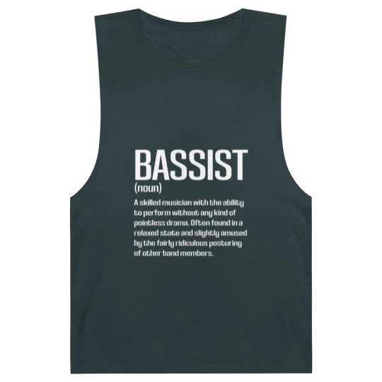 Discover Funny Bass Player Bassist Definition Barnard Tanks
