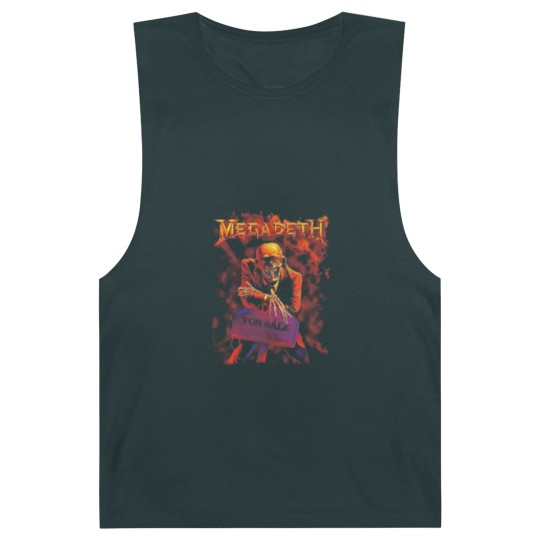 Discover Megadeth Barnard Tanks Megadeth Men's Peace Sells