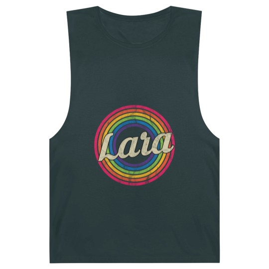 Discover Lara - Retro Rainbow Faded-Style - Lara - Barnard Tanks