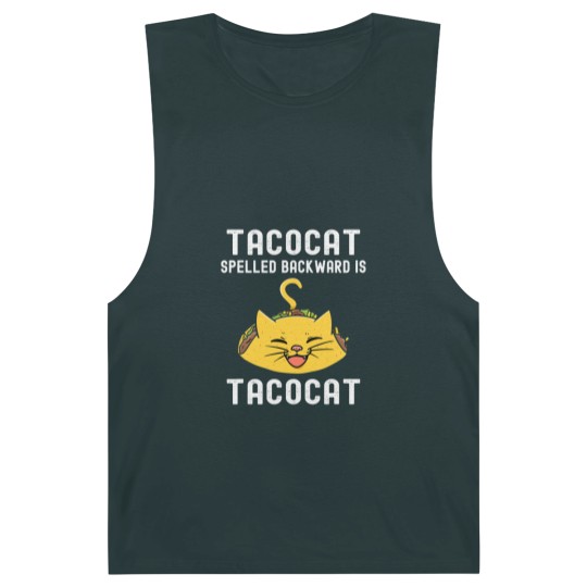 Discover Tacocat Spelled Backward Is Tacocat Lover Cat & Taco Barnard Tanks