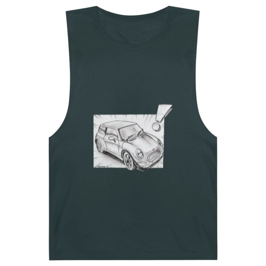 Discover Mini Cooper pencil sketch - Mini Cooper - Barnard Tanks