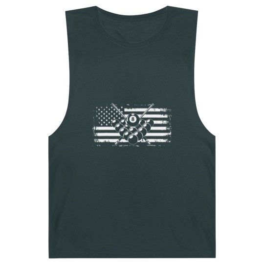 Discover Billiards Pool American Flag Barnard Tanks