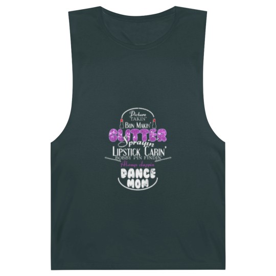 Discover Glitter Sprayin Dance Mom Barnard Tanks