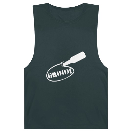 Discover Bachelor Party Groom Barnard Tanks