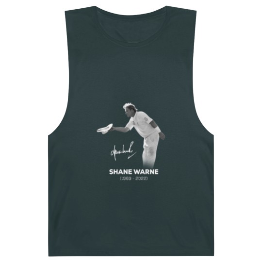 Discover RIP Shane Warne Signature Barnard Tanks, Memories Shane Warne  1969-2022 Barnard Tanks