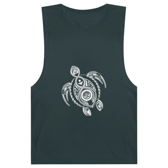 Discover Hawaii Turtle Tribal Art Barnard Tanks