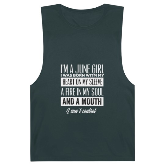 Discover Im a june girl - June Girl - Barnard Tanks