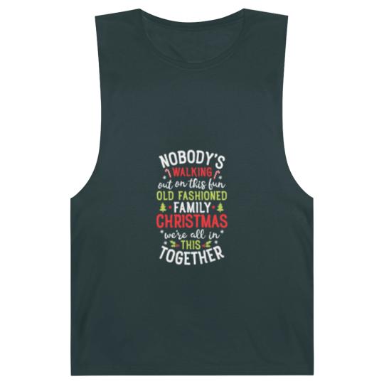 Discover Nobody's Walking Out On This Fun Old Family Christmas Xmas Barnard Tanks
