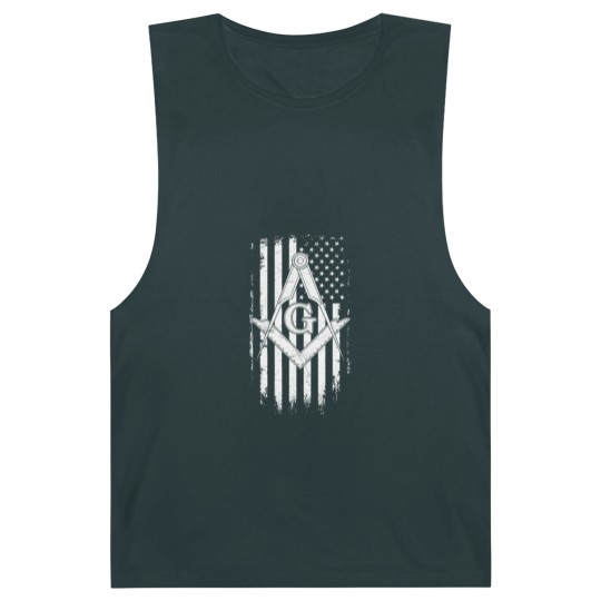 Discover Masonic American Flag Square And Compass Freemason Barnard Tanks