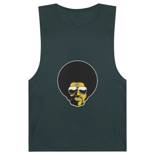 Discover Black Man, Afro, Retro, Legend, African American Barnard Tanks