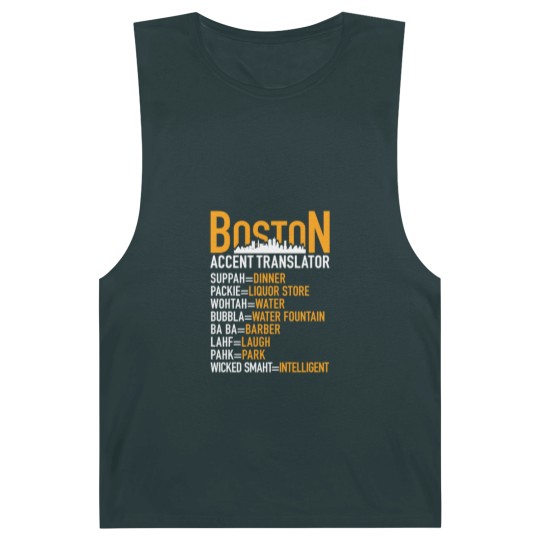 Discover Wicked Smaht Boston Accent Translator BostoniansT-Barnard Tanks
