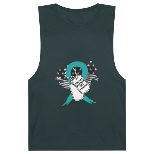 Discover Not all wounds are visible PTSD Awareness 22 Vete Barnard Tanks