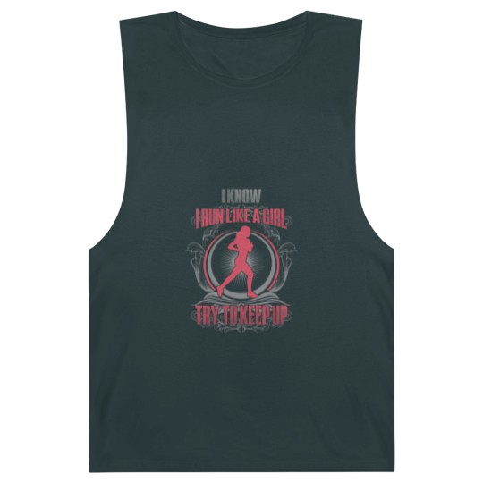 Discover Runner - I know I run like a girl try to keep up Barnard Tanks