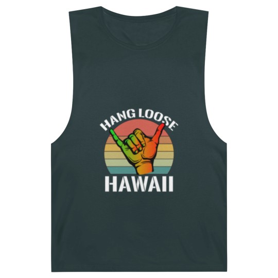 Discover Shaka Rasta Aloha Vintage Hang Loose hawaii gifts Barnard Tanks
