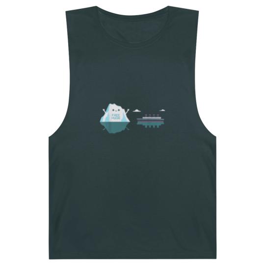 Discover Retro Funny Titanic Cruise Ship Iceberg 1912 Cruis Barnard Tanks