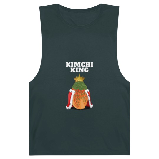 Discover Kimchi King | Mens Kimchi Lover Barnard Tanks | Food Korean Kimchi Barnard Tanks