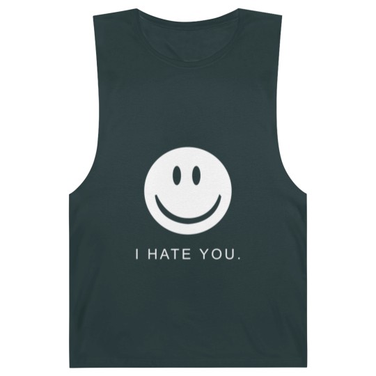 Discover I Hate You Face Gamer Hip-hop Juggalo Barnard Tanks