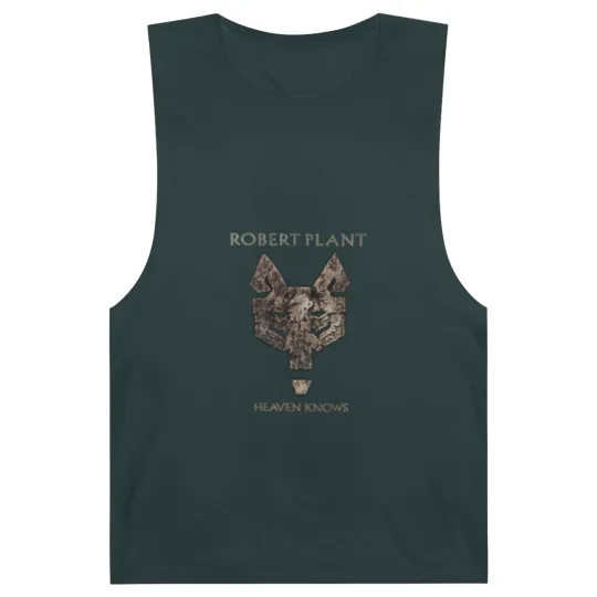 Discover Robert Plant Unisex Barnard Tanks: Heaven Knows