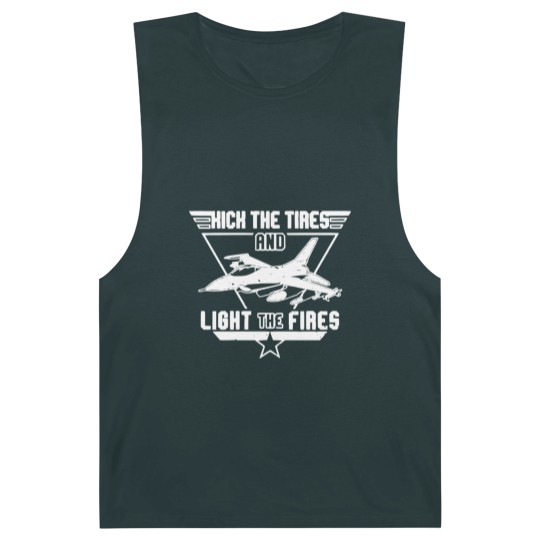 Discover Kick the Tires and Light the Fires Fighter Jet Barnard Tanks