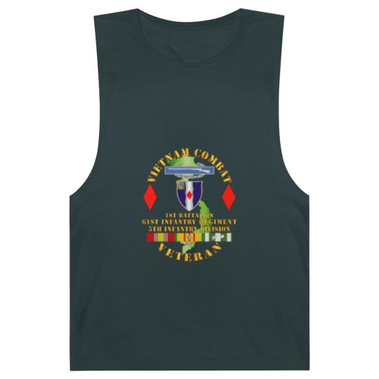Discover Vietnam Combat Vet - 1st Bn 61st Infantry - 5th Inf Div SSI - Vietnam Combat Vet 1st Bn 61st Infan - Barnard Tanks